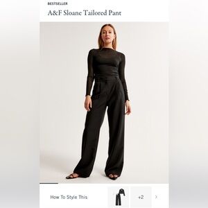 Abercrombie and Fitch Sloan Tailored Pant NWT